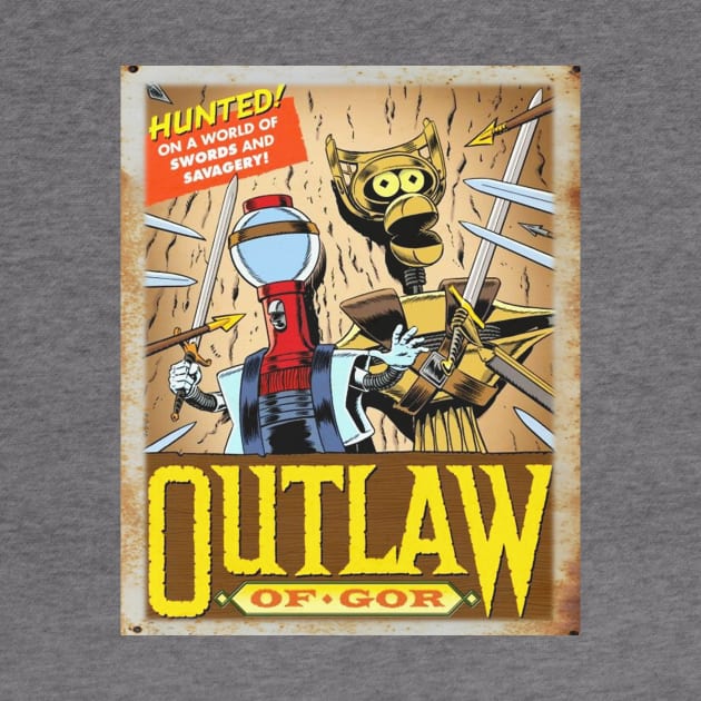 Mystery Science Rusty Barn Sign 3000 - Outlaw of Gor by Starbase79